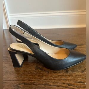 Vince Canuto Hamden Slingback Pumps Black Heels